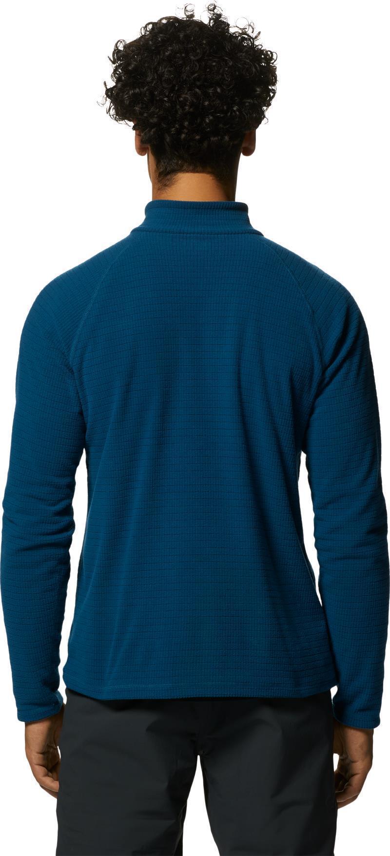 Summit Grid Half Zip - Mens - Dark Caspian 4
