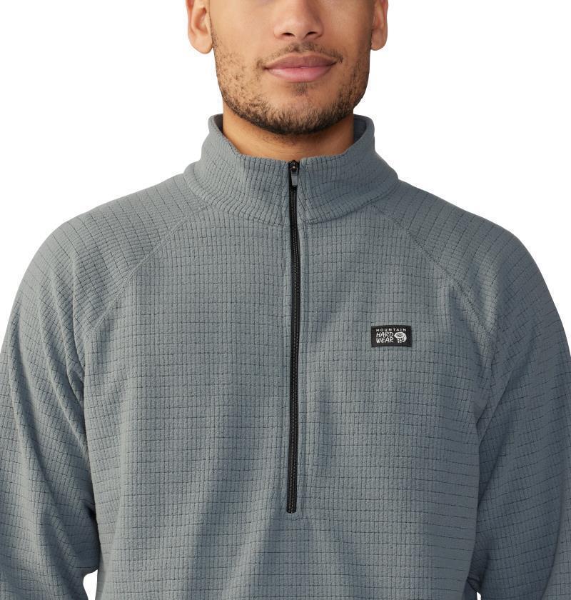 Summit Grid Half Zip - Mens - Foil Grey 5