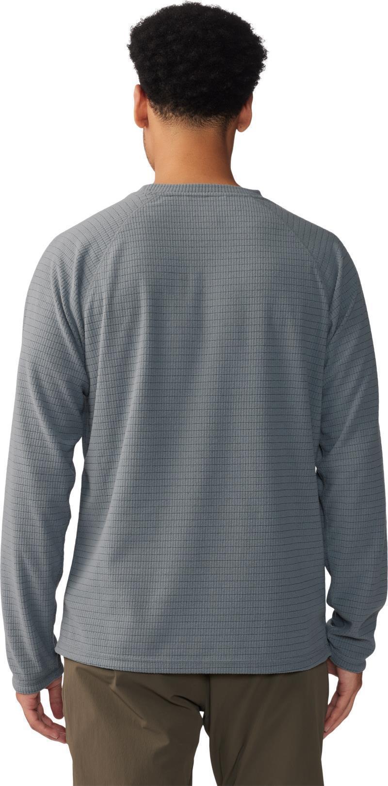 Summit Grid LS Crew - Mens - Foil Grey 4