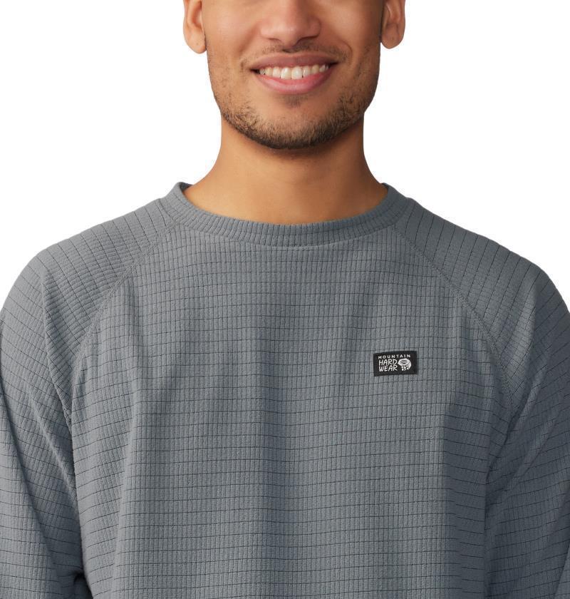 Summit Grid LS Crew - Mens - Foil Grey 5