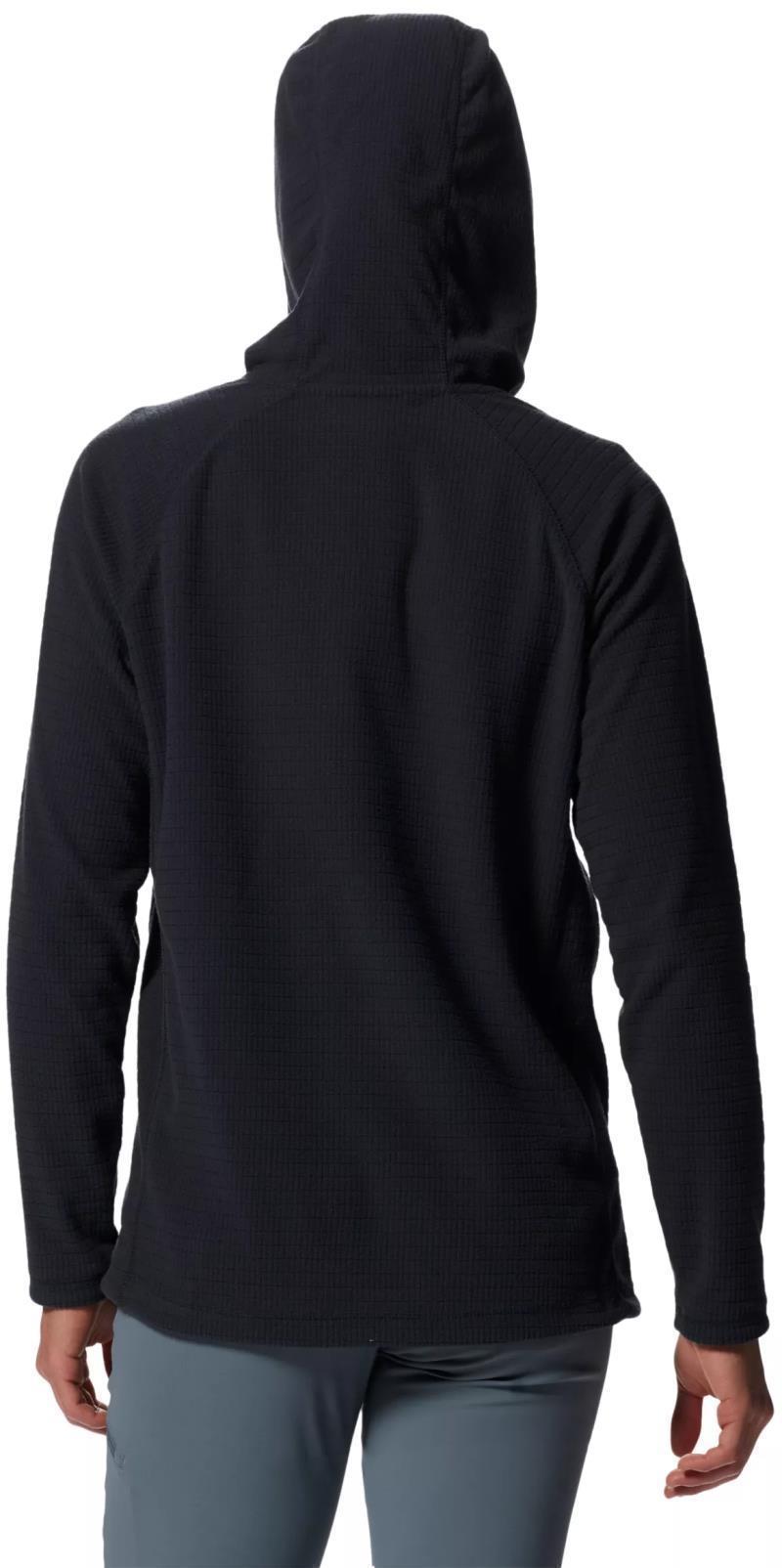Summit Grid Tunic Hoody - Womens - Black 2