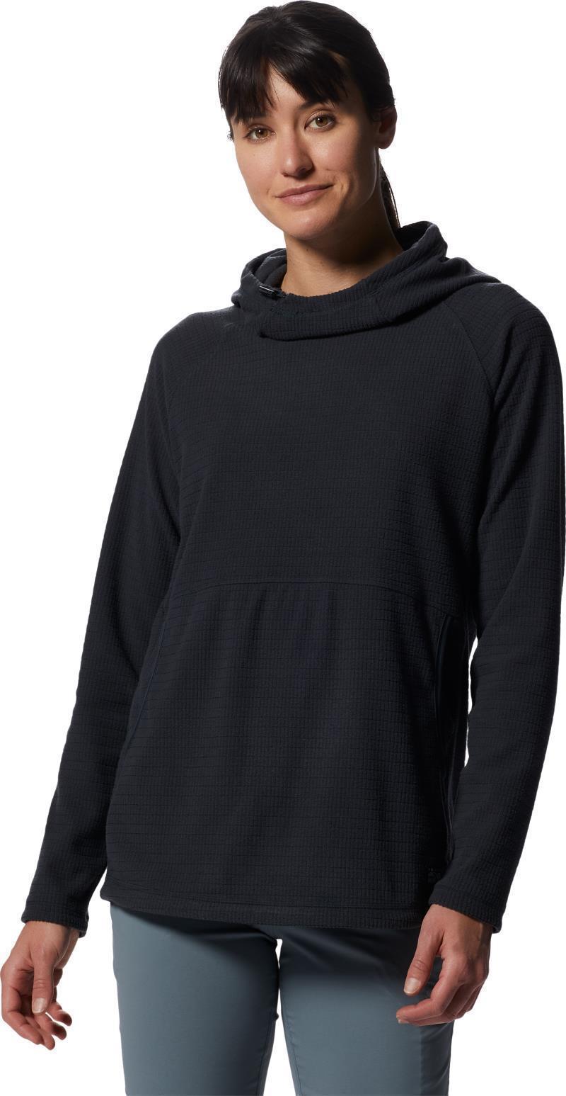 Summit Grid Tunic Hoody - Womens - Dark Storm 1
