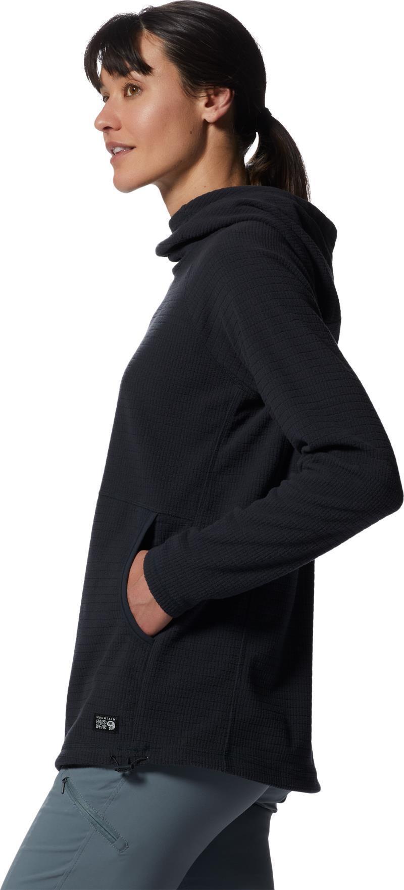 Summit Grid Tunic Hoody - Womens - Dark Storm 2