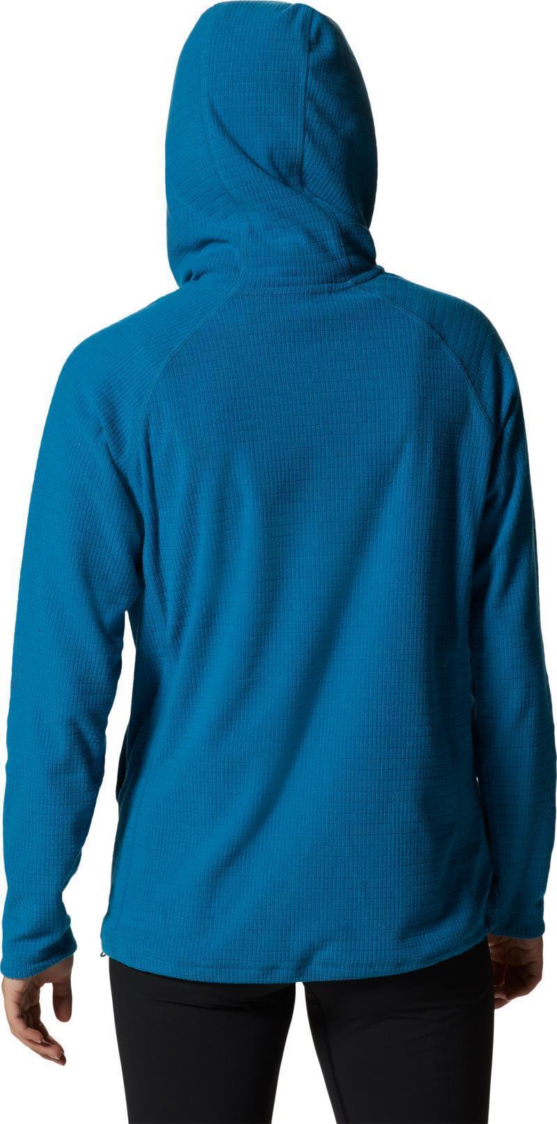 Summit Grid Tunic Hoody - Womens - Vinson Blue 2