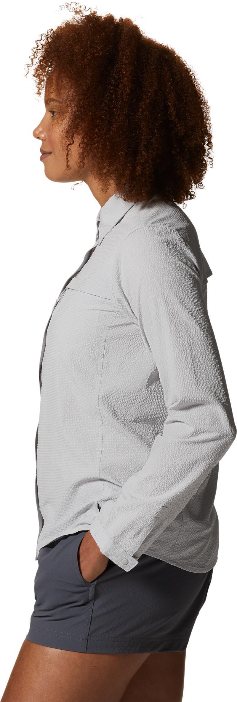 Sunshadow LS Shirt - Womens - Grey Ice 3