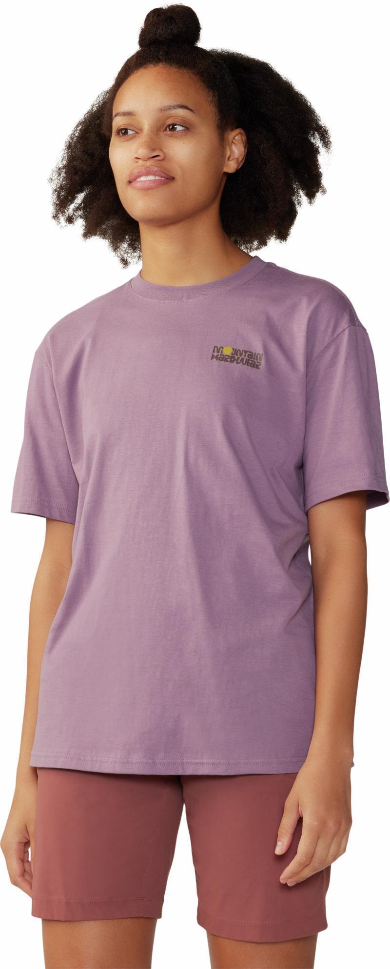 Tie Dye Earth Boxy SS - Womens - Dark Daze 1