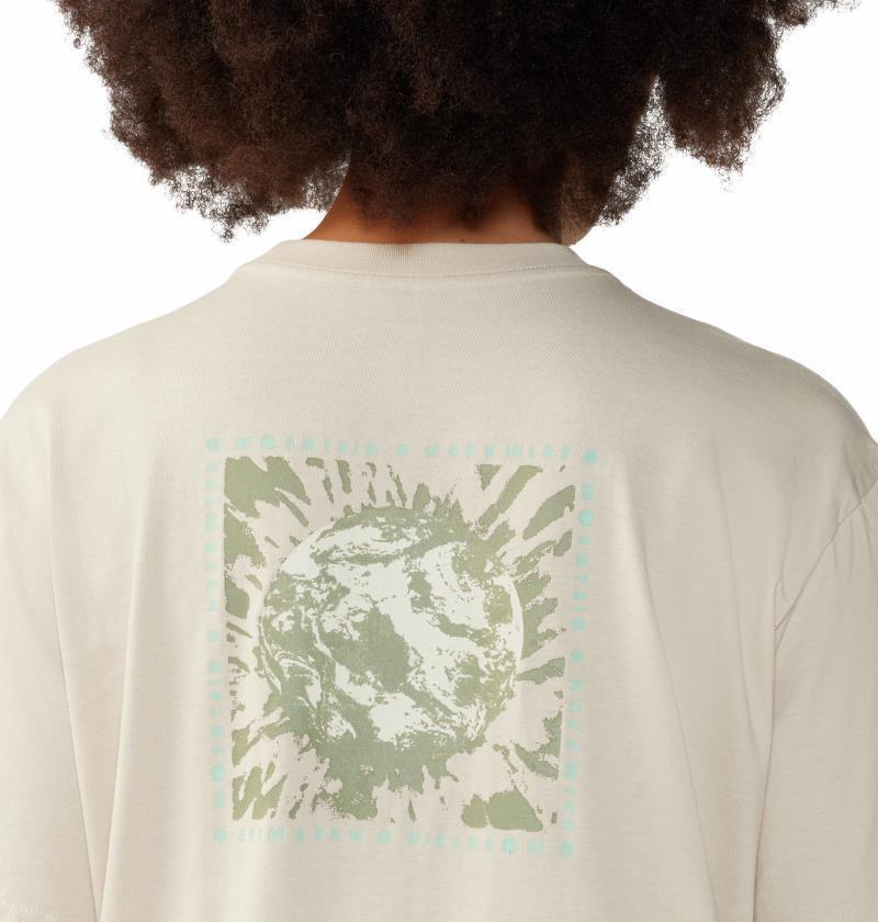 Tie Dye Earth Boxy SS - Womens - Wild Oyster 2