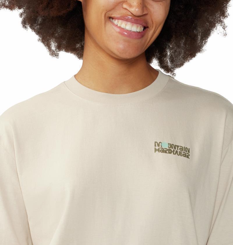 Tie Dye Earth Boxy SS - Womens - Wild Oyster 3