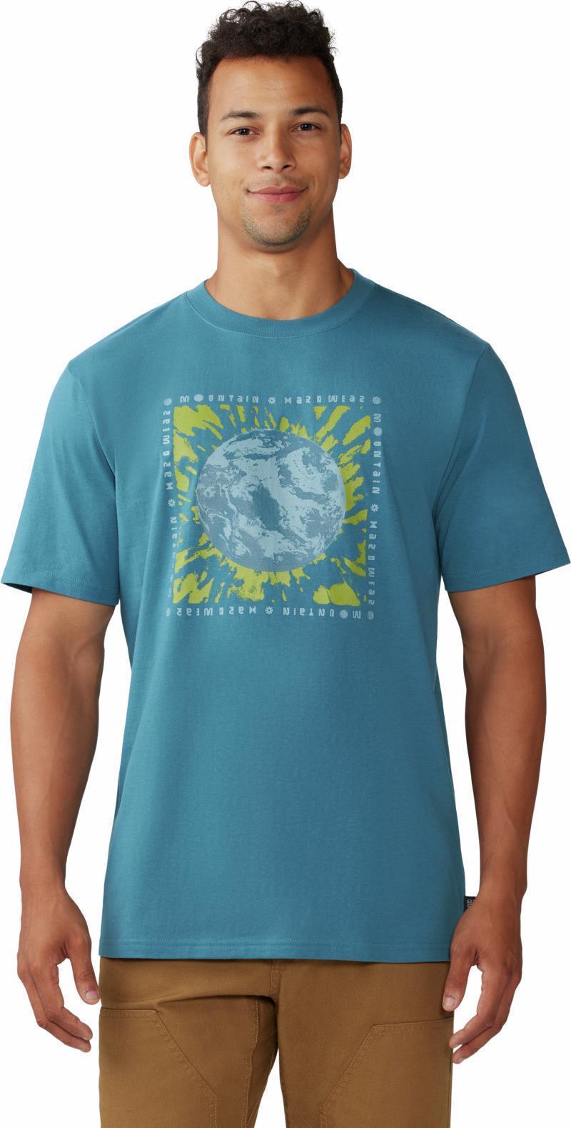 Tie Dye Earth SS - Mens - Baltic Blue 1