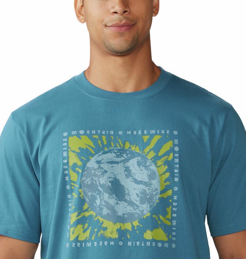 Tie Dye Earth SS - Mens - Baltic Blue 5