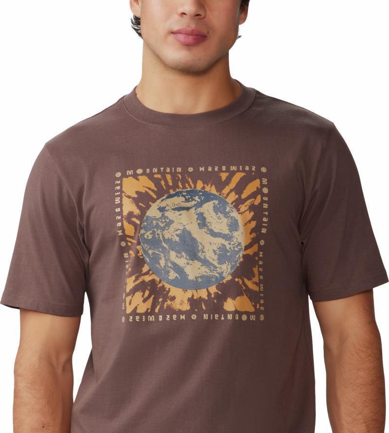 Tie Dye Earth SS - Mens - Carob 4