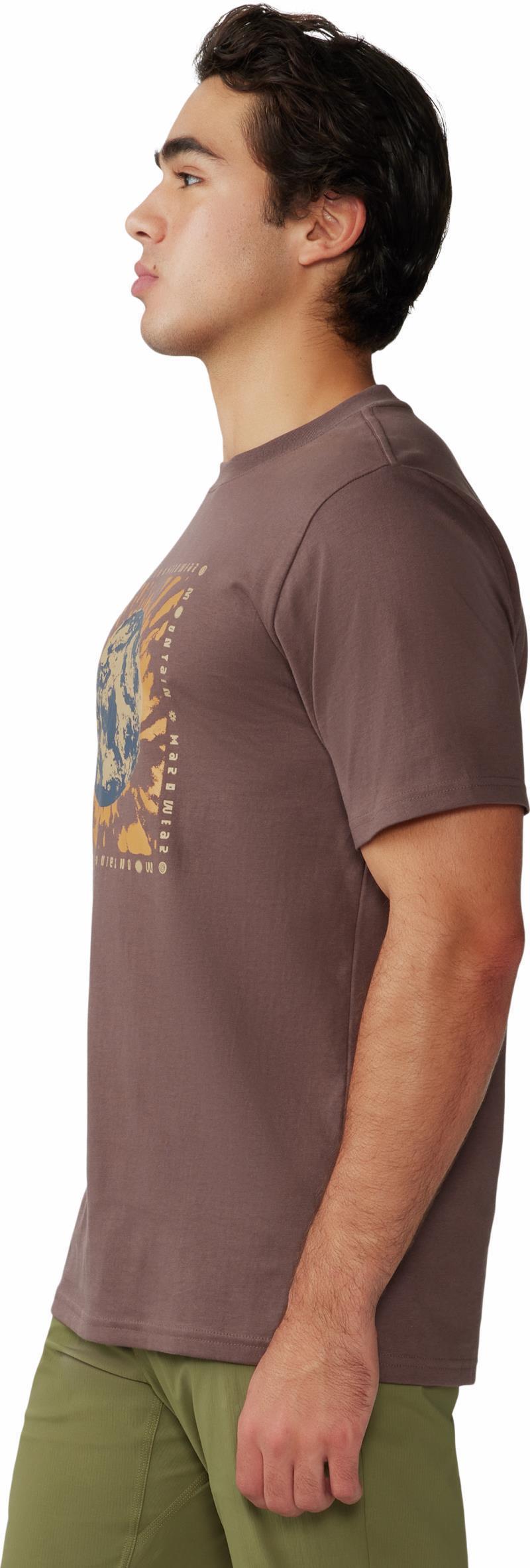 Tie Dye Earth SS - Mens - Carob 5