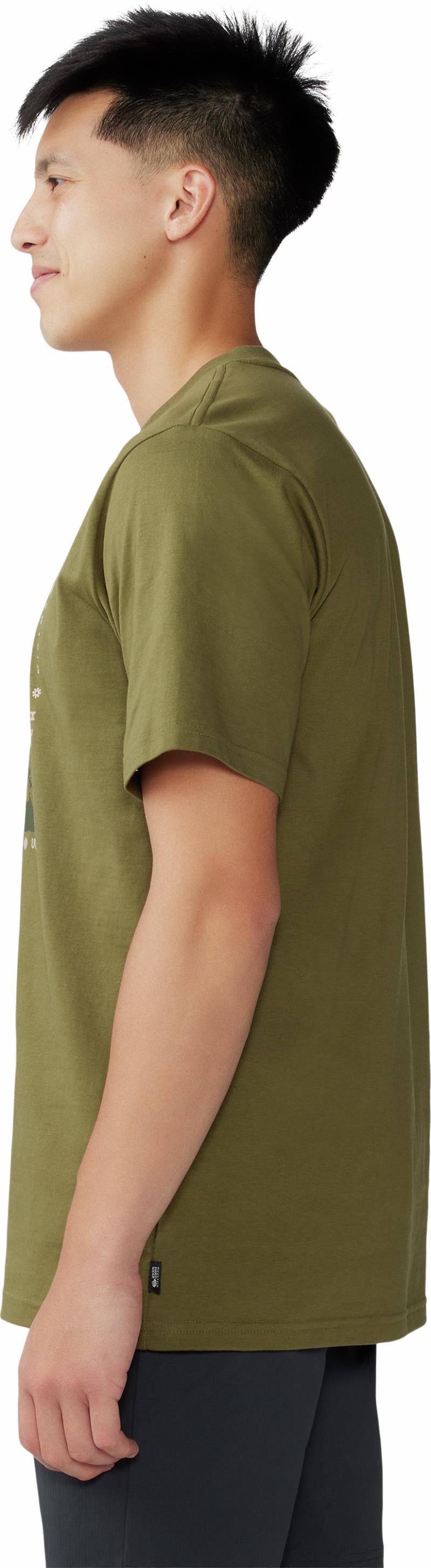 Tie Dye Earth SS - Mens - Combat Green 5