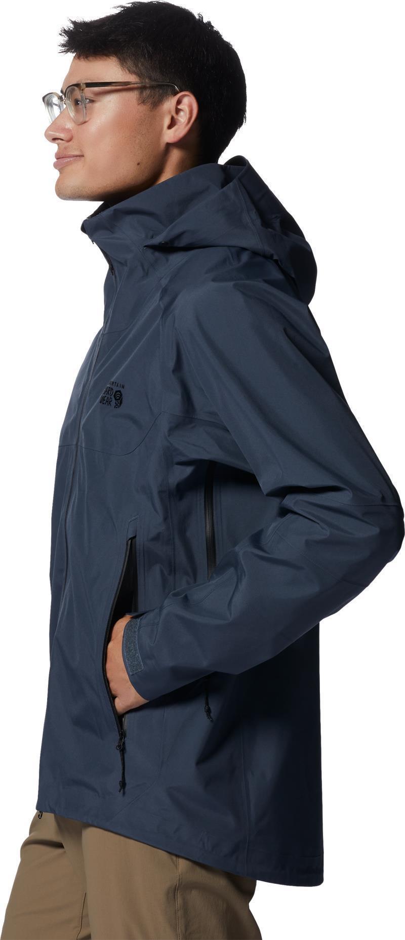 TrailVerse GTX Jacket - Mens - Blue Slate 4
