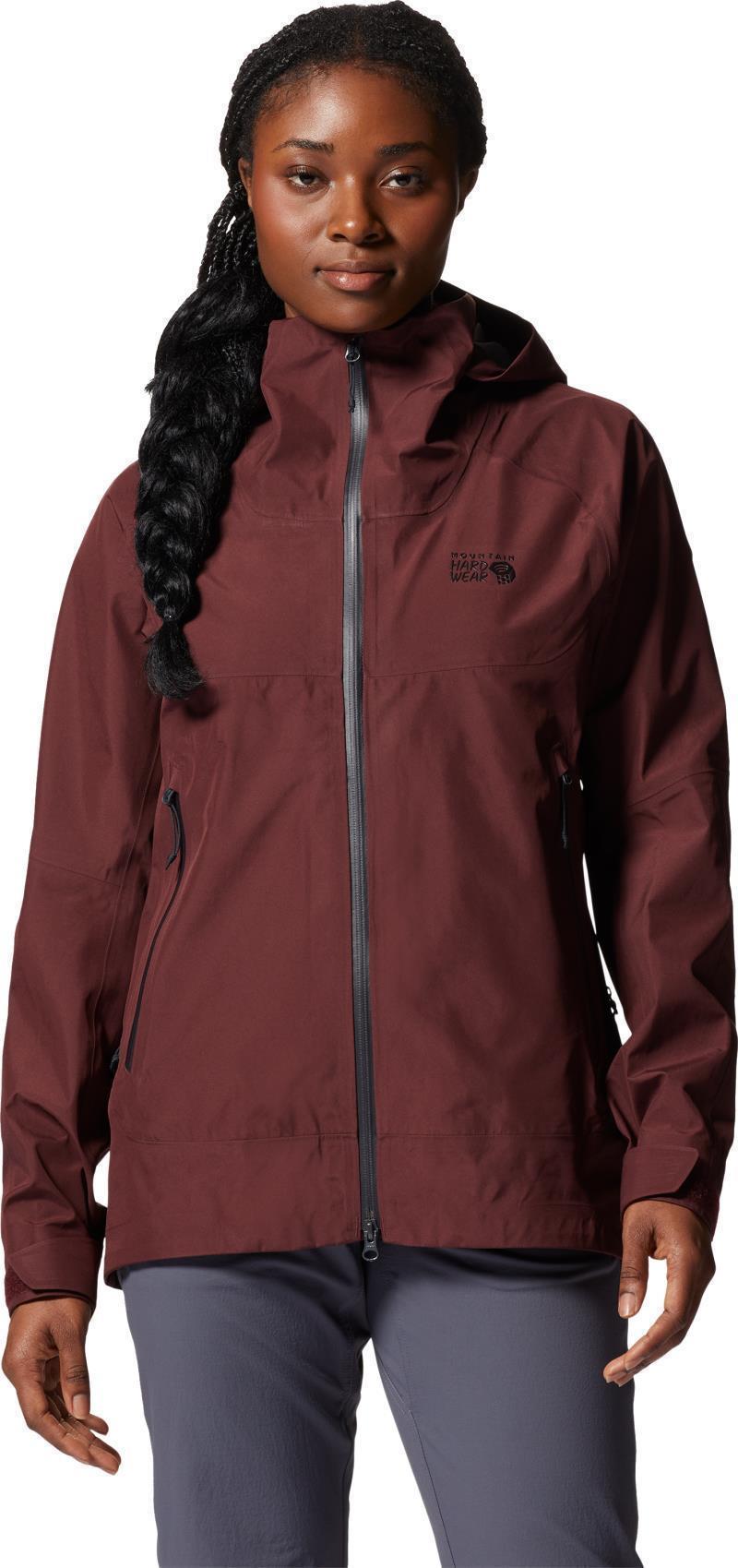 TrailVerse GTX Jacket - Womens - Washed Raisin 1