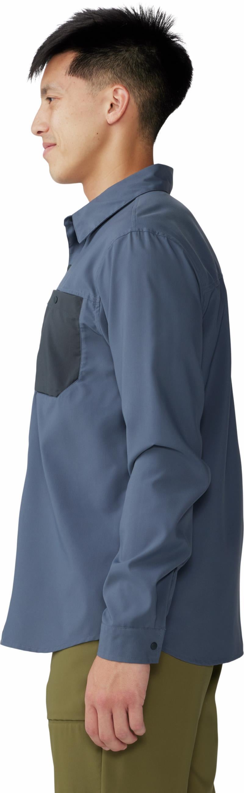 Trail Sender LS - Mens - Blue Slate / Dark Storm 2