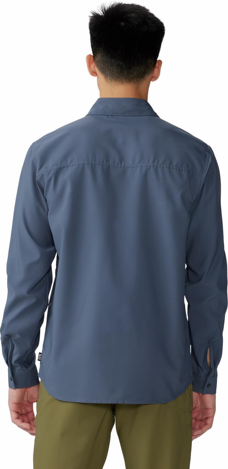 Trail Sender LS - Mens - Blue Slate / Dark Storm 3