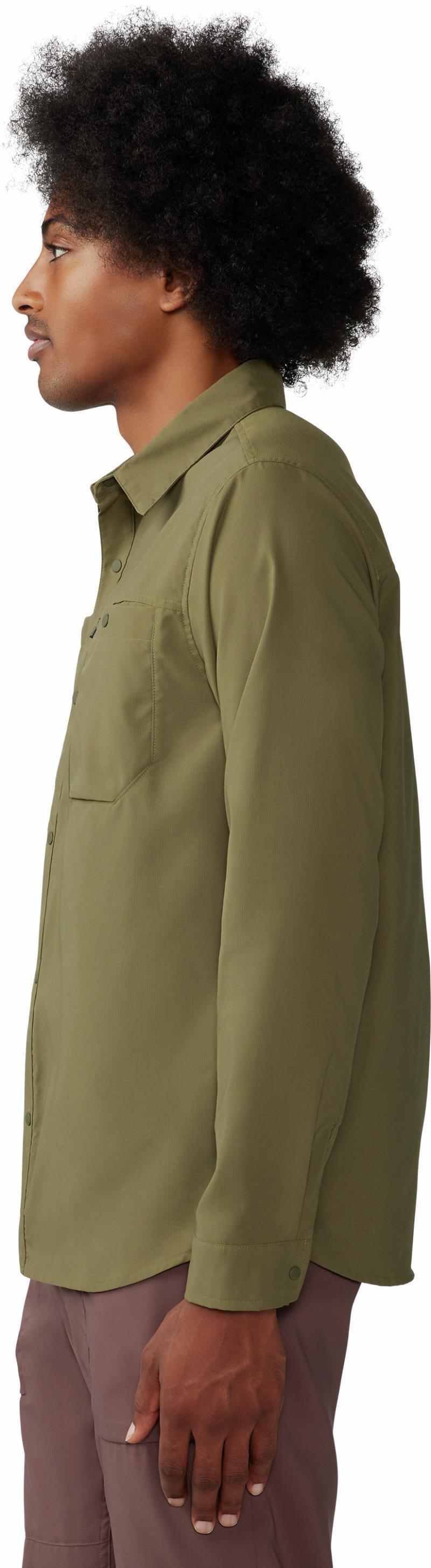Trail Sender LS - Mens - Combat Green 2