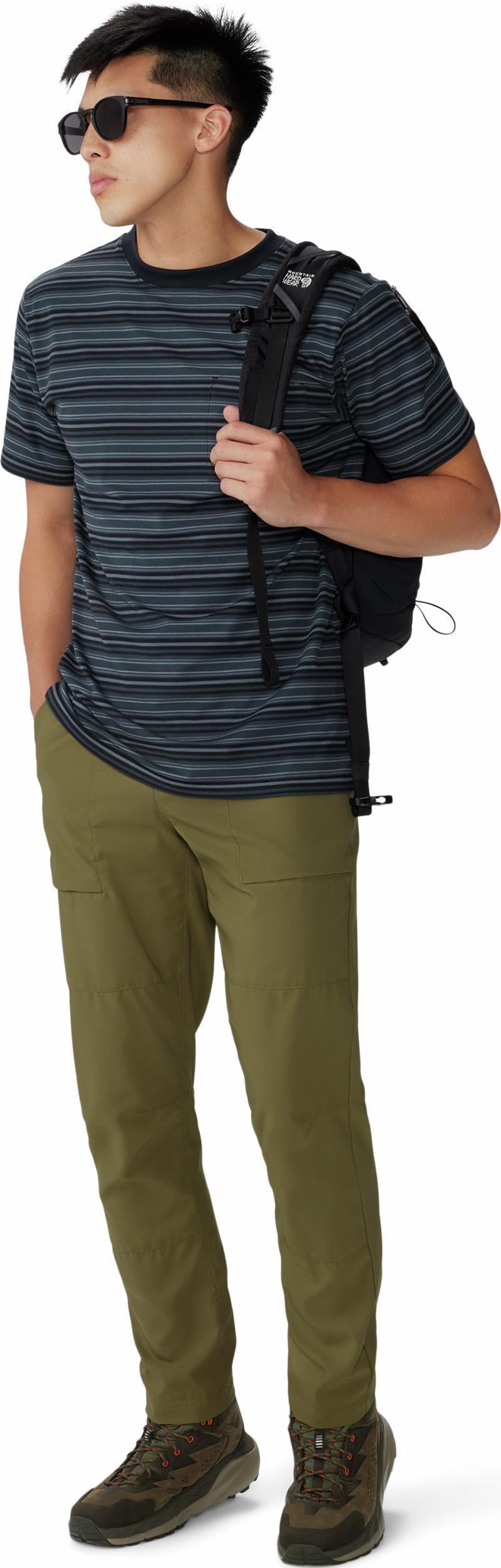 Trail Sender Pants, 34" Inseam - Mens - Combat Green 4