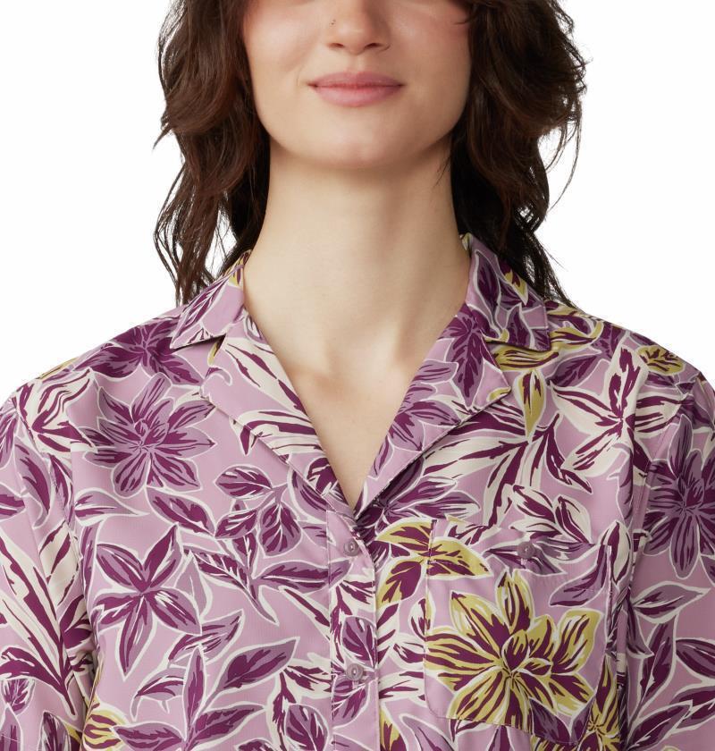 Trail Sender SS - Womens - Pink Moonstone Floral Print 10