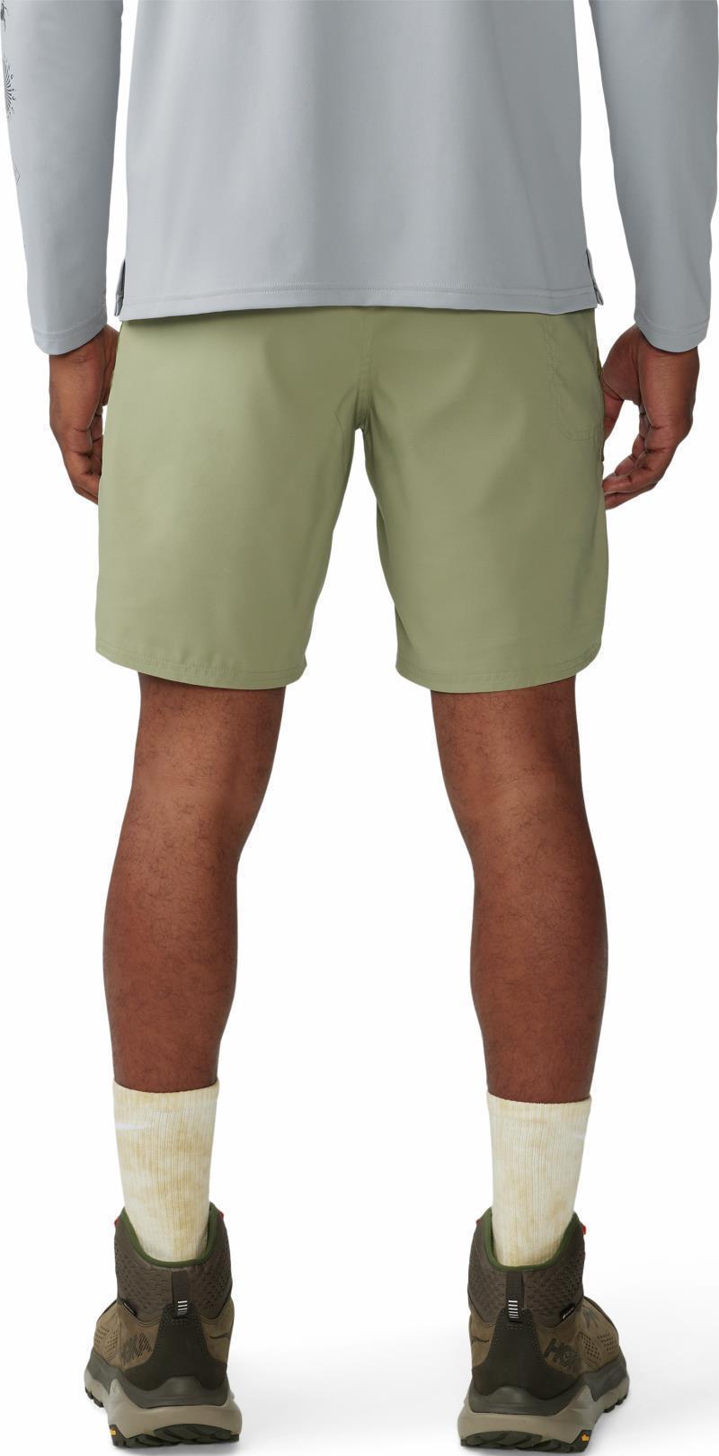 Trail Sender Shorts, 7" Inseam - Mens - Mantis Green / Combat Green 3