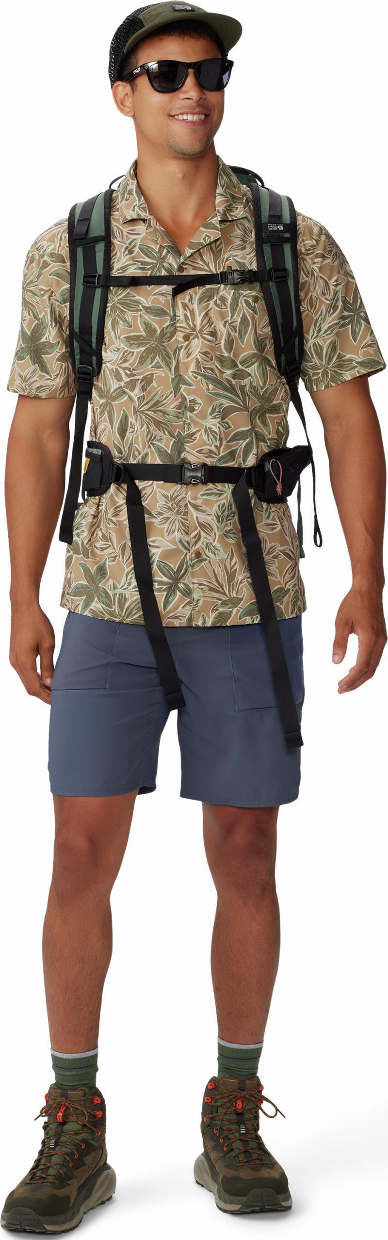 Trail Sender Shorts, 9" Inseam - Mens - Blue Slate / Dark Storm 5