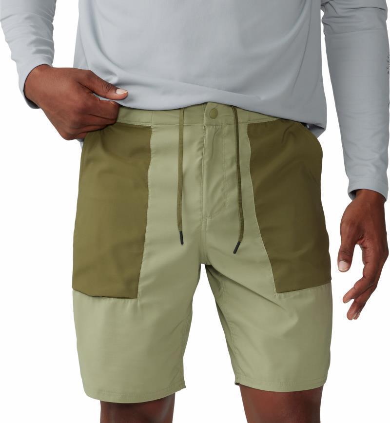 Trail Sender Shorts, 9" Inseam - Mens - Mantis Green / Combat Green 6
