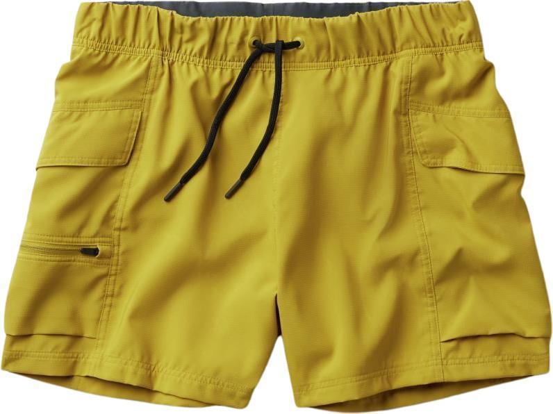 Trail Sender Shorts - Womens - Dark Citron 1
