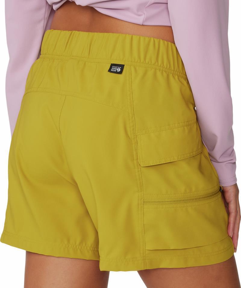 Trail Sender Shorts - Womens - Dark Citron 6