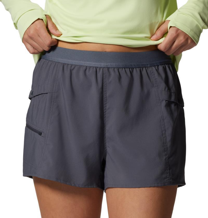 Trail Sender Shorts - Womens - Iron Grey 2