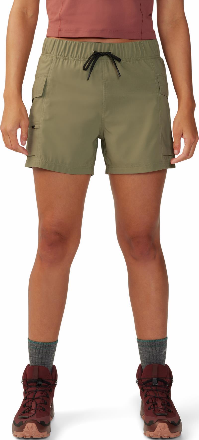 Trail Sender Shorts - Womens - Light Army 2
