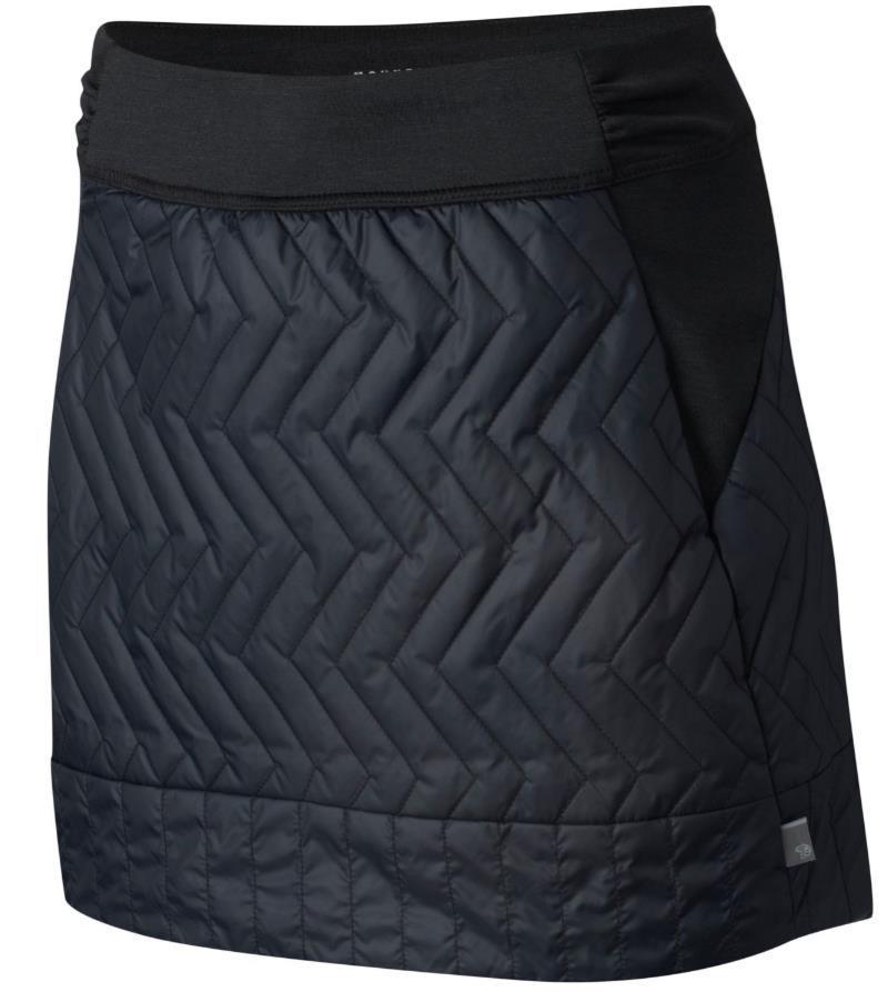 Trekkin Insulated Mini Skirt - Black 1