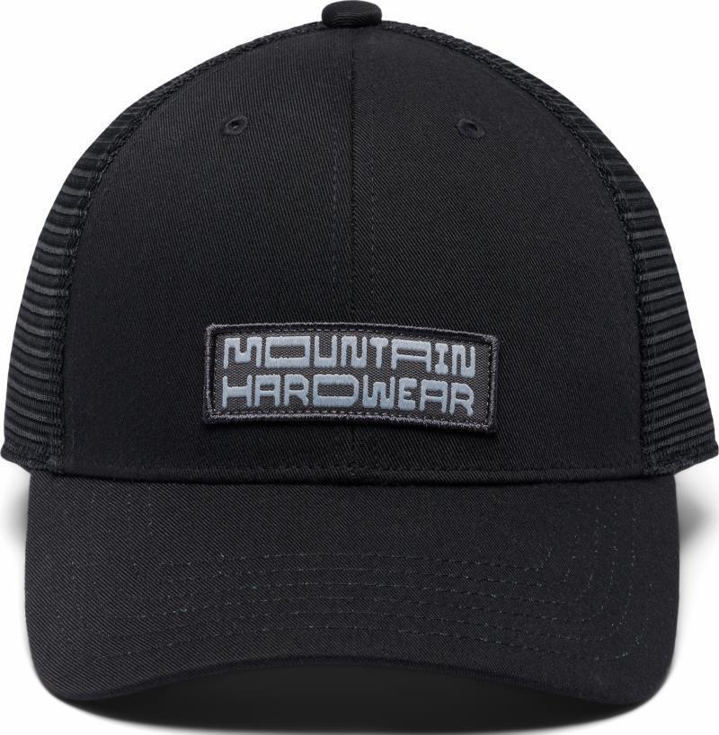 Typography Trucker Hat - Black 2
