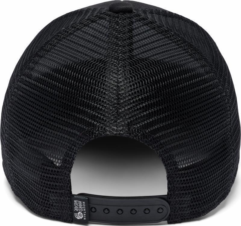 Typography Trucker Hat - Black 3