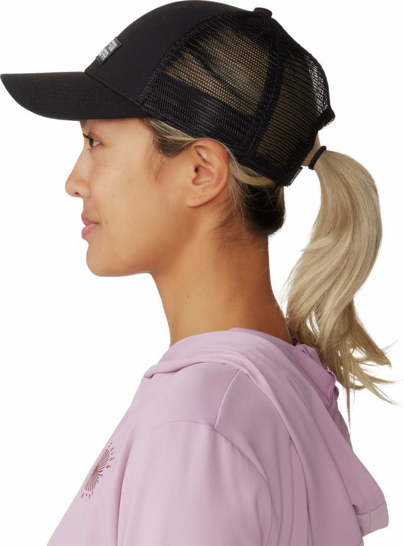 Typography Trucker Hat - Black 9
