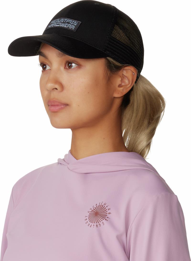 Typography Trucker Hat - Black 10