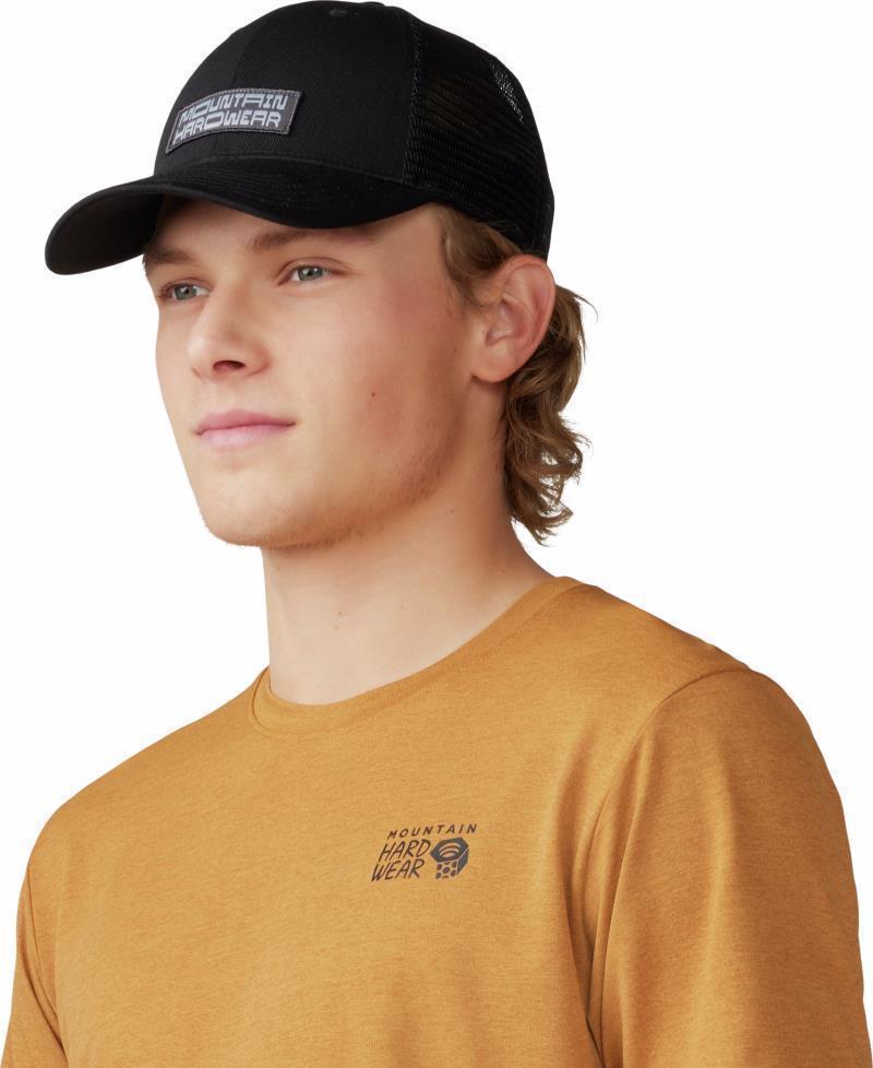 Typography Trucker Hat - Black 13