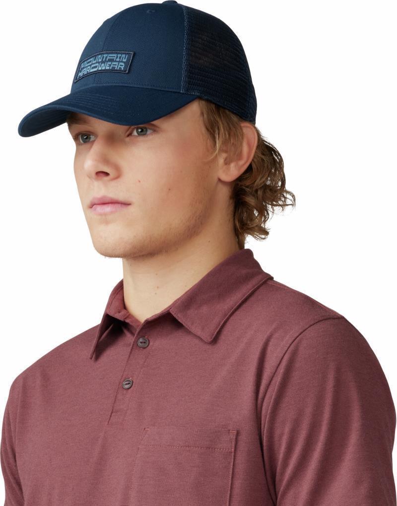 Typography Trucker Hat - Hardwear Navy 13