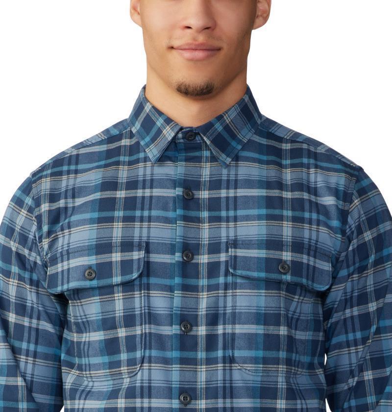 Voyager One LS Shirt - Mens - Light Zinc Bucket List Plaid 6