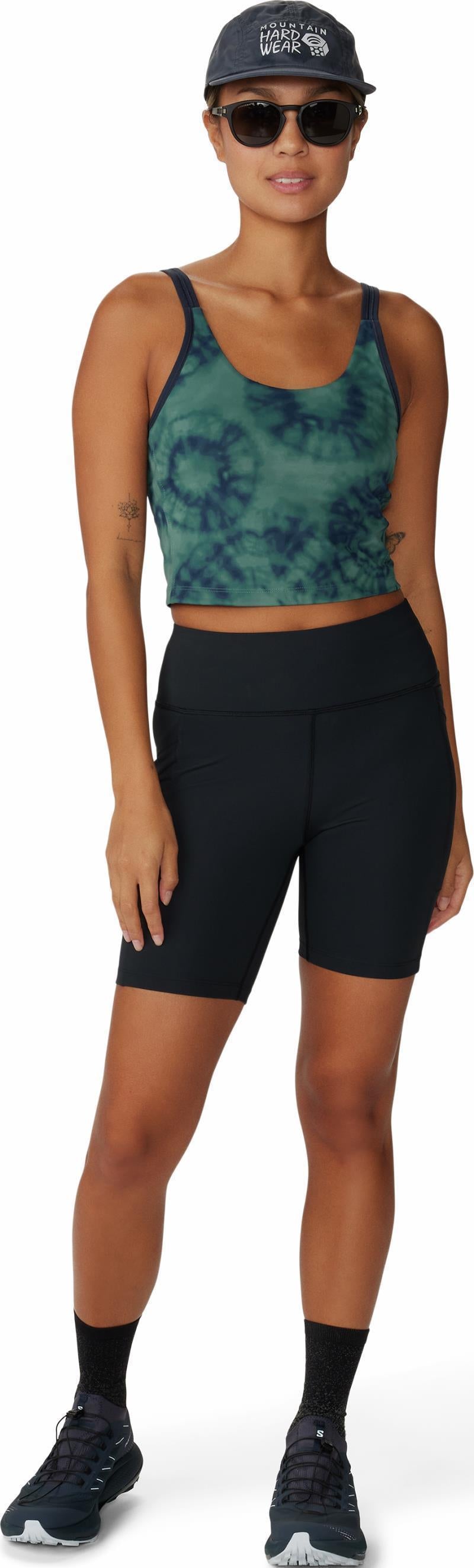 Yuba Trail Cami - Womens - Blue Pine Spore Dye Print 4