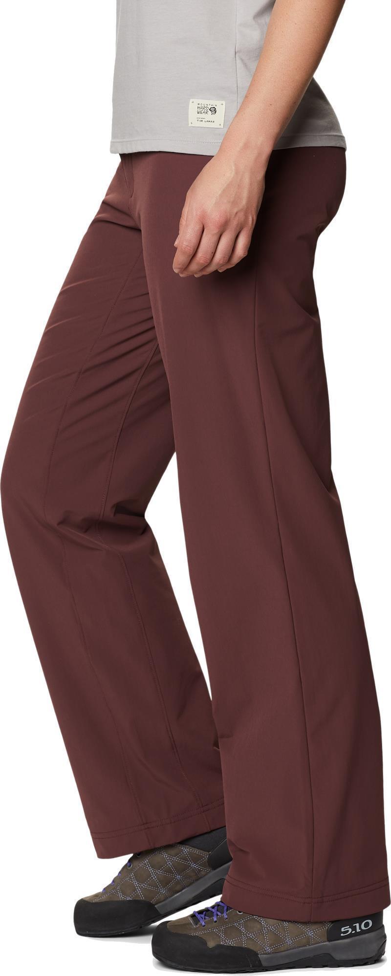 Yumalina Pants, 32" Inseam - Womens - Washed Raisin 3