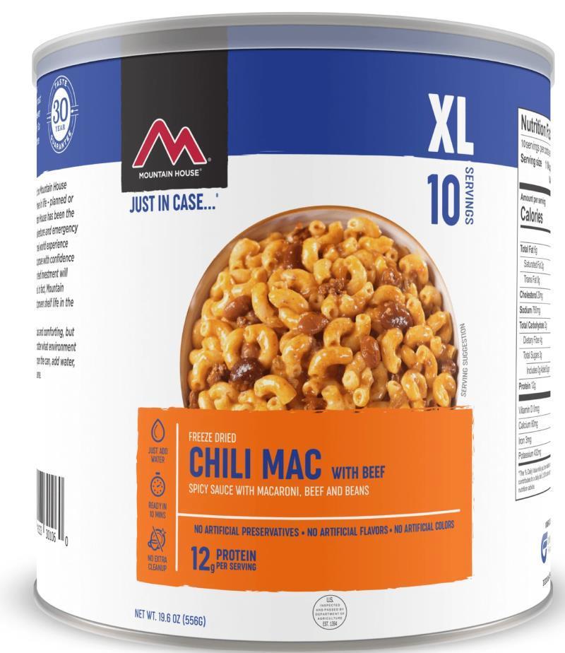 Chili Macaroni with Beef - #10 Can - Not Applicable 1