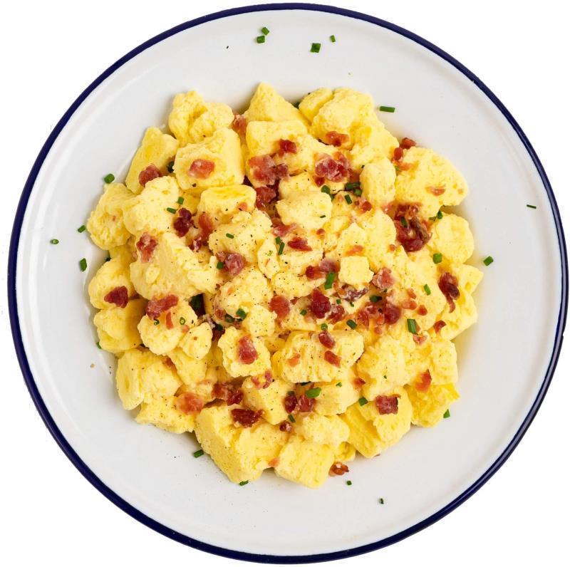 Scrambled Eggs with Bacon - Gluten Free - not applicable 1