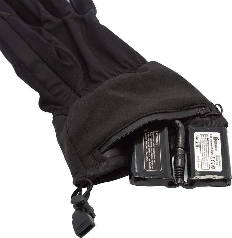 Heated Glove Liners - Unisex - Black 6