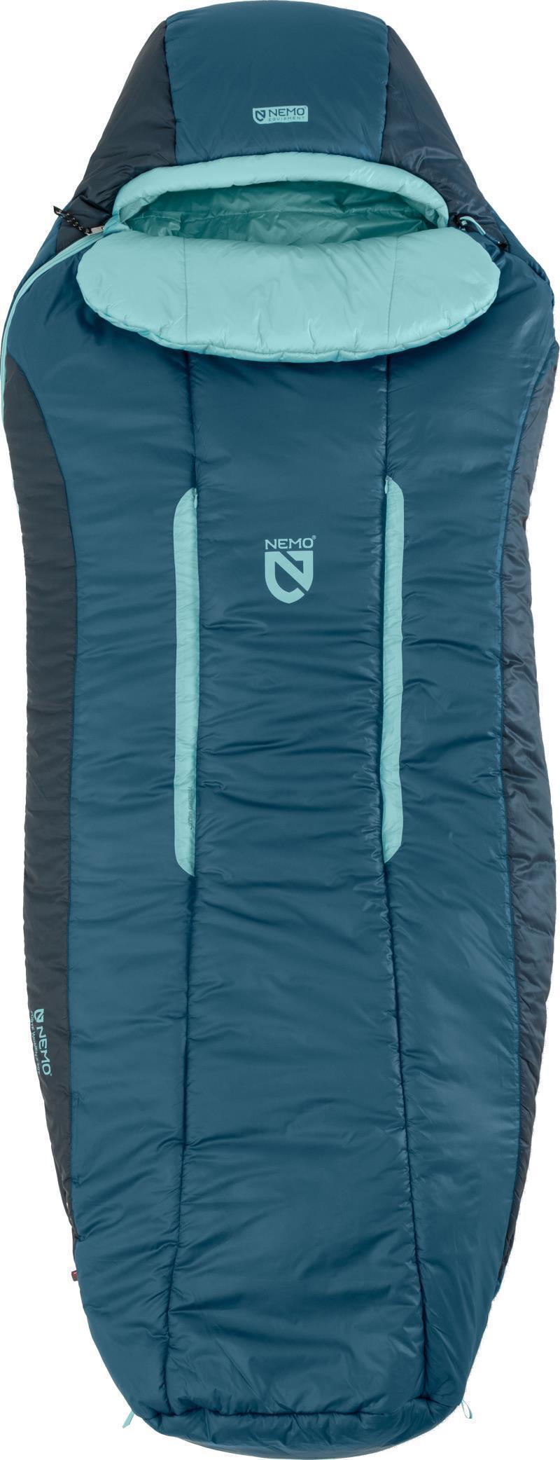 Forte 20, Long, -7C / 20F - Womens - Abyss / Hazy Aqua 1