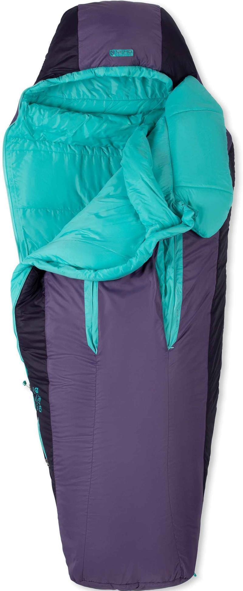 Forte 20, Reg, -7C / 20F - Womens - Tide Pool / Shaded Thistle 2