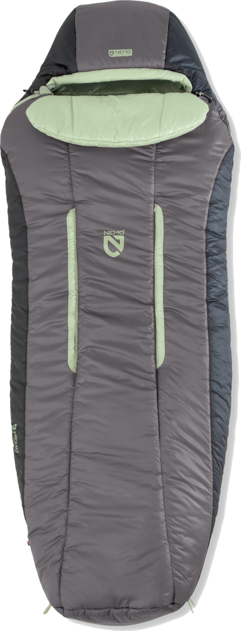 Forte 35, Long, 2C / 35F - Womens - Plum Gray / Celadon Green 1