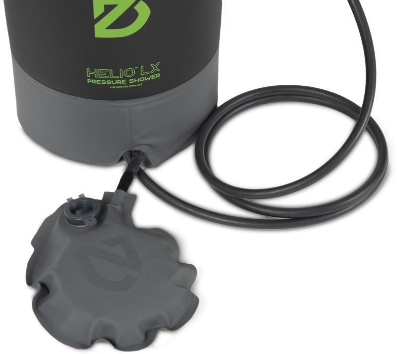 Helio LX Pressure Shower - Black / Apple Green 3