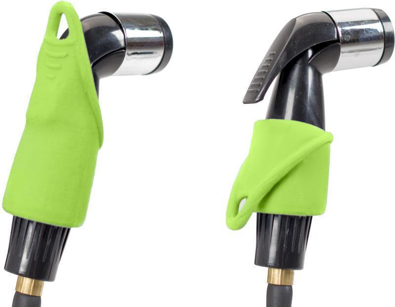 Helio LX Pressure Shower - Black / Apple Green 8