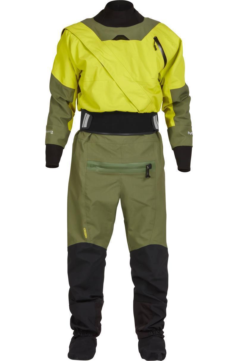 Axiom GTX Pro Dry Suit - Mens - Chartreuse 1